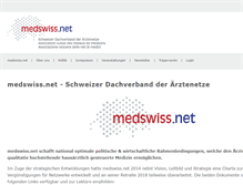 Tablet Screenshot of medswiss.net